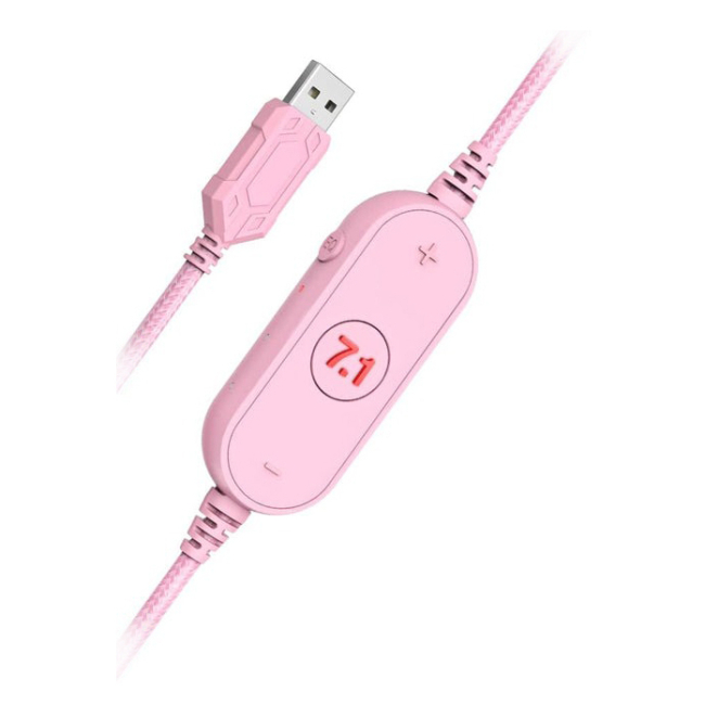 Наушники - Гарнитура Fifine RGB pink (H6P)#4