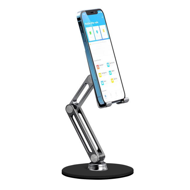 Меблі для геймерів - Підставка для смартфона/планшета OfficePro Grey (MS580G)#2