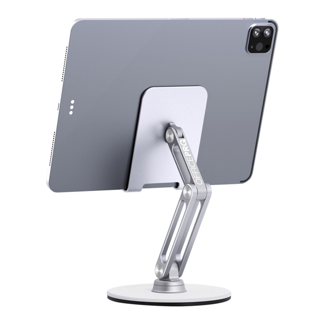 Меблі для геймерів - Підставка для смартфона/планшета OfficePro Silver (MS580S)#3