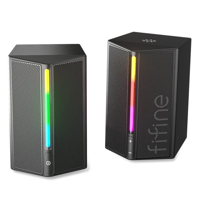 Колонки - Акустическая система Fifine Gaming RGB speaker (A20)#3