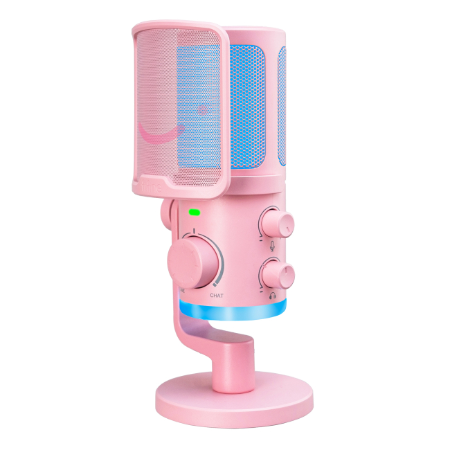 Мікрофони - Мікрофон конденсаторний Fifine Pink (AM6P)#4