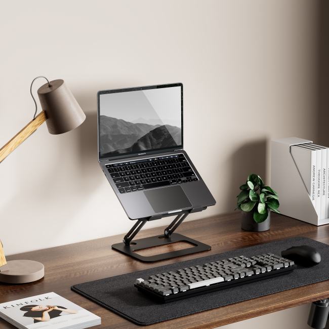 Меблі для геймерів - Підставка для ноутбука OfficePro Black (LS380B)#2