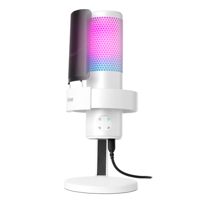 Микрофоны - Микрофон Fifine USB White (A9W)#3