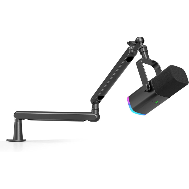 Микрофоны - Микрофон динамический Fifine USB/XLR Black (TAM8)#2