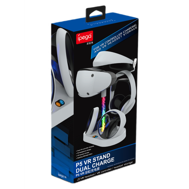 Павербанки - Подставка Ipega для Sony VR2 с зарядкой для контроллеров (PG-P5V001)#4
