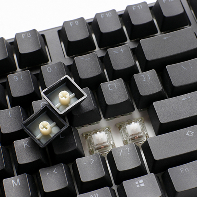 Клавіатура і миші - Клавіатура Ducky One 3 Cherry MX Red RGB Black UA механічна (DKON2108ST-RUAPXCLAWSC1)#5