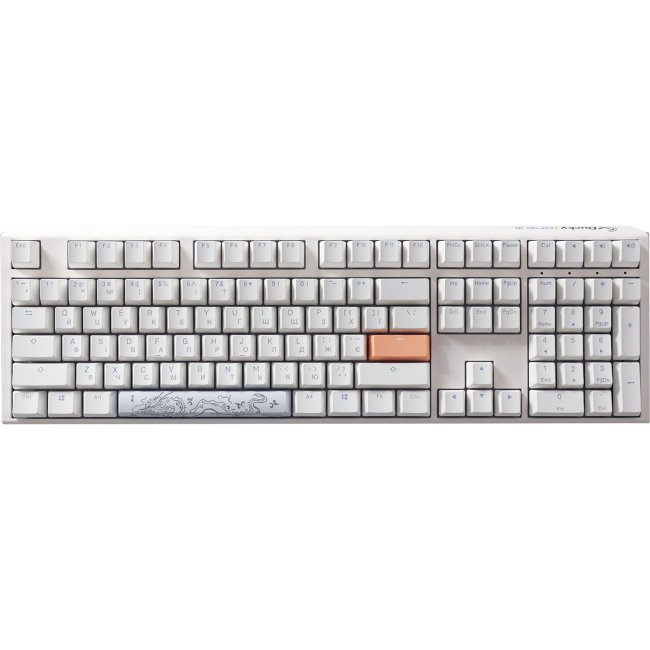 Клавиатура и мыши - Клавиатура Ducky One 3 Cherry MX Blue RGB White UA механическая (DKON2108ST-CUAPXPWWWSC1)#2
