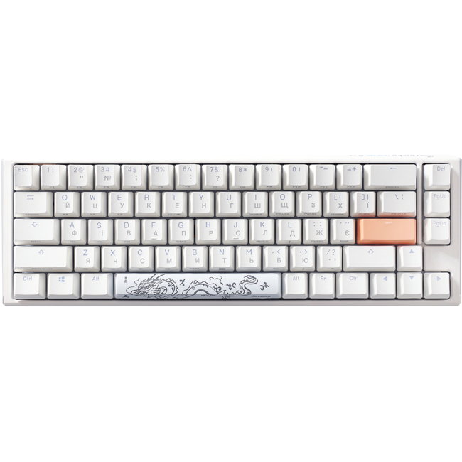 Клавіатура і миші - Клавіатура Ducky One 3 SF Cherry MX Red RGB White UA механічна (DKON2167ST-RUAPXPWWWSC1)#2