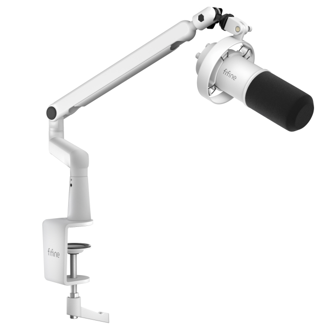 Мікрофони - Мікрофон динамічний Fifine USB/XLR White (T688W) #5