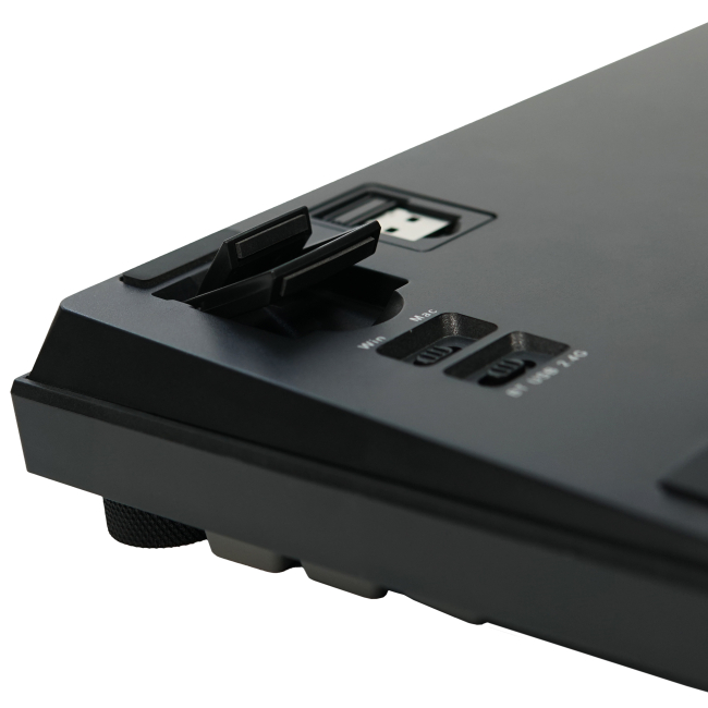 Клавіатура і миші - Клавіатура Epomaker Pro 75% Gift Switch Hot-Swap LCD Screen RGB Black UA (AK820-PRO-B-G)#5