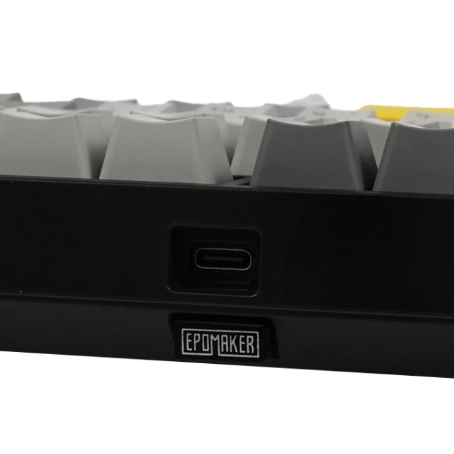 Клавіатура і миші - Клавіатура Epomaker TH80 SE 75% Flamingo Switch Hot-Swap RGB Black UA (TH80-SE-B-F)#3