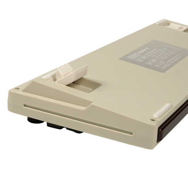 Клавіатура і миші - Клавіатура Epomaker Shadow-S TKL Mulan Switch Hot-Swap LCD Screen RGB White UA (SHS-W-M)#5