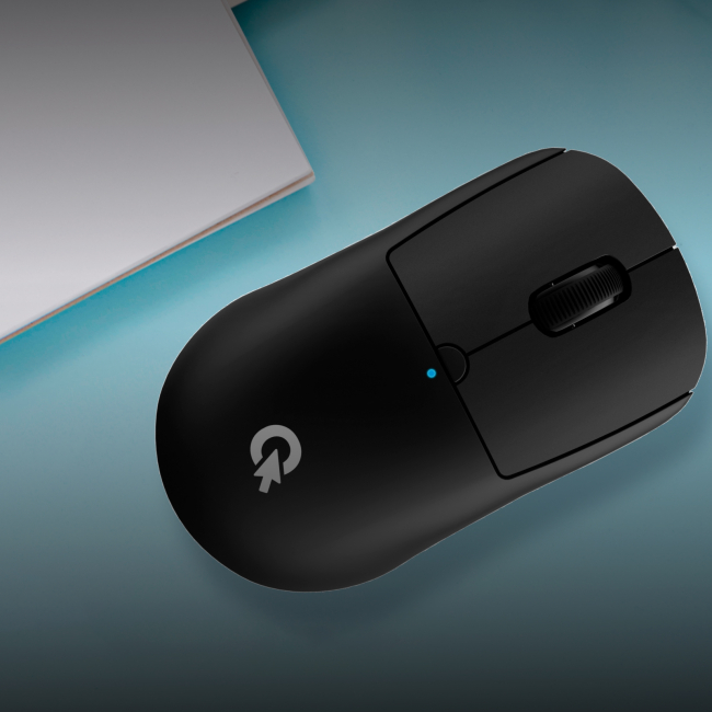 Клавиатура и мыши - Мышка OfficePro Silent Click black беспроводная (M307B)#4