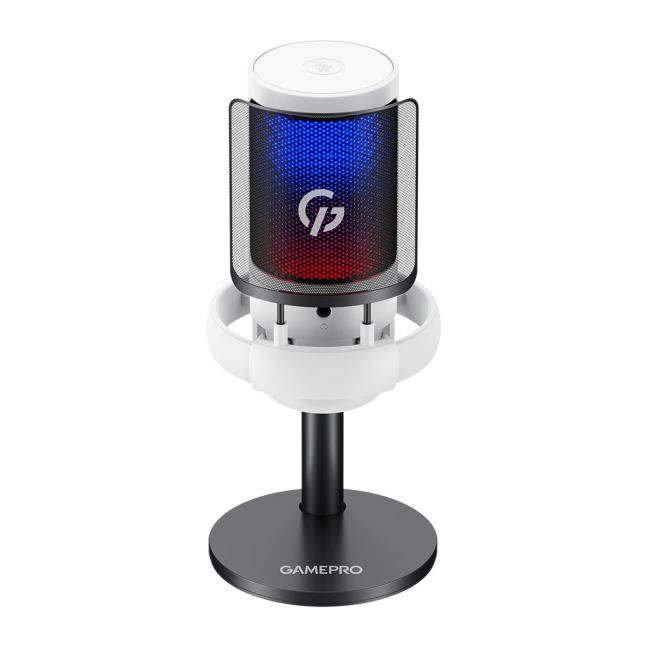 Мікрофони - Мікрофон конденсаторний GamePro White (UGM105W)#2