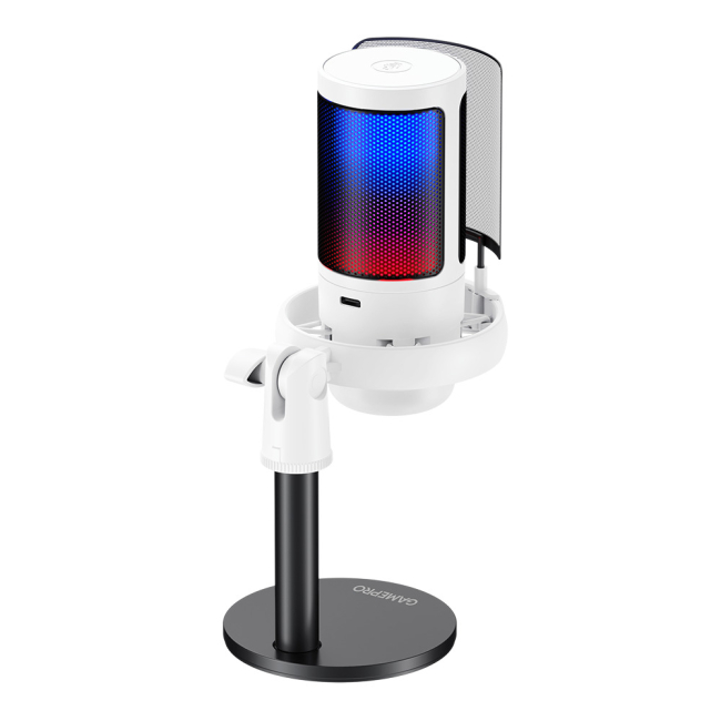 Мікрофони - Мікрофон конденсаторний GamePro White (UGM105W)#3