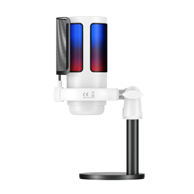 Мікрофони - Мікрофон конденсаторний GamePro White (UGM105W)#4