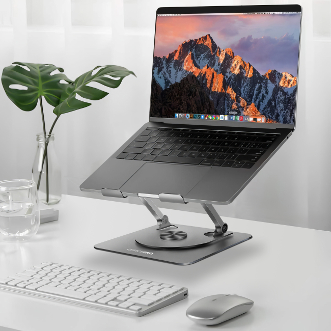 Меблі для геймерів - Підставка для ноутбука OfficePro Aluminum alloy Gray (LS799G)#2