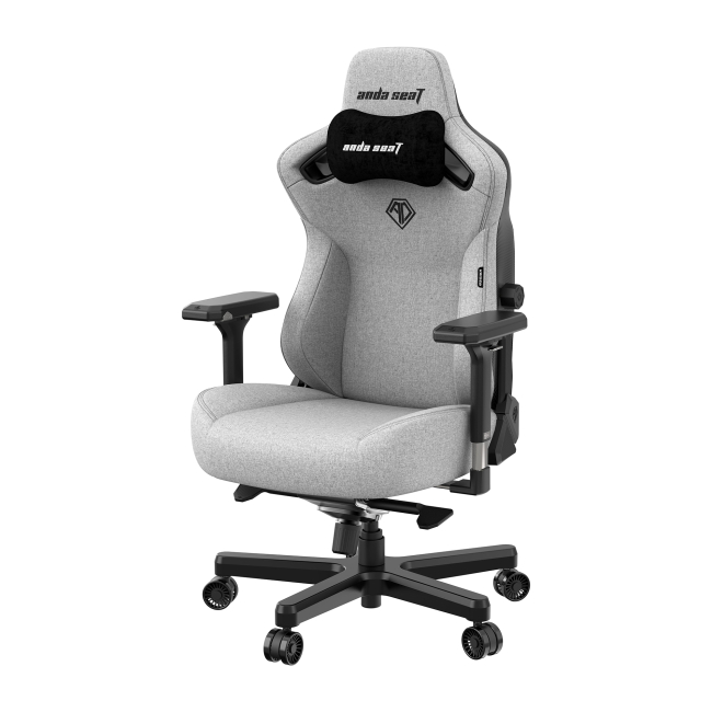 Меблі для геймерів - Крісло геймерське Anda seat Kaiser 3 Grey fabric Size XL (AD12YDC-XL-01-G-PV/F)#3
