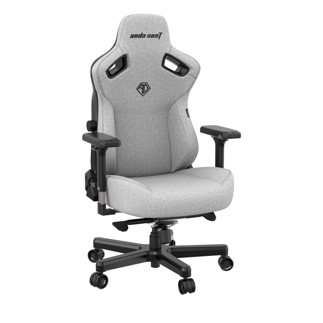 Меблі для геймерів - Крісло геймерське Anda seat Kaiser 3 Grey fabric Size XL (AD12YDC-XL-01-G-PV/F)#6