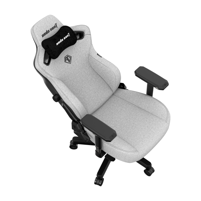 Меблі для геймерів - Крісло геймерське Anda seat Kaiser 3 Grey fabric Size XL (AD12YDC-XL-01-G-PV/F)#8