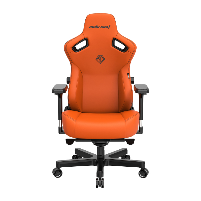 Меблі для геймерів - Крісло геймерське Anda seat Kaiser 3 Orange Size XL (AD12YDC-XL-01-O-PV/C)#2