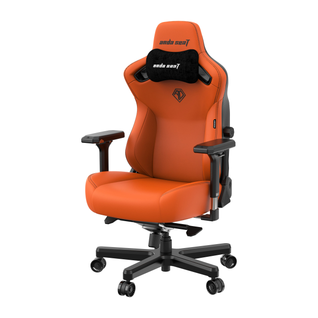 Меблі для геймерів - Крісло геймерське Anda seat Kaiser 3 Orange Size XL (AD12YDC-XL-01-O-PV/C)#3