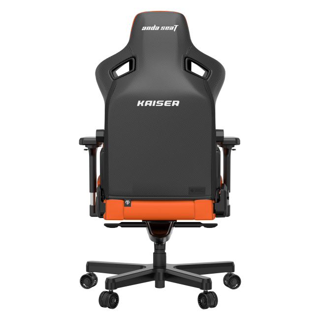 Меблі для геймерів - Крісло геймерське Anda seat Kaiser 3 Orange Size XL (AD12YDC-XL-01-O-PV/C)#4