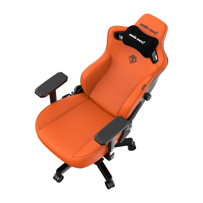 Меблі для геймерів - Крісло геймерське Anda seat Kaiser 3 Orange Size XL (AD12YDC-XL-01-O-PV/C)#8