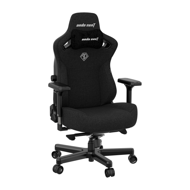 Мебель для геймеров - Кресло Anda seat Kaiser 3 Black Fabric Size XL (AD12YDC-XL-01-B-CF)#2