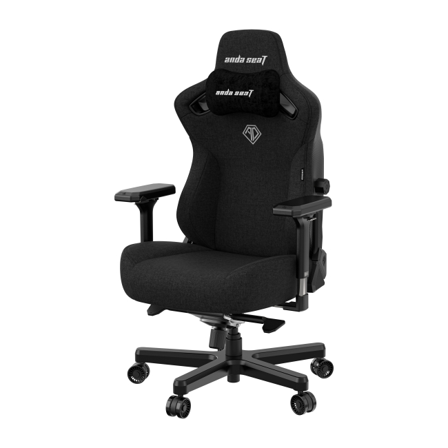 Мебель для геймеров - Кресло Anda seat Kaiser 3 Black Fabric Size XL (AD12YDC-XL-01-B-CF)#3