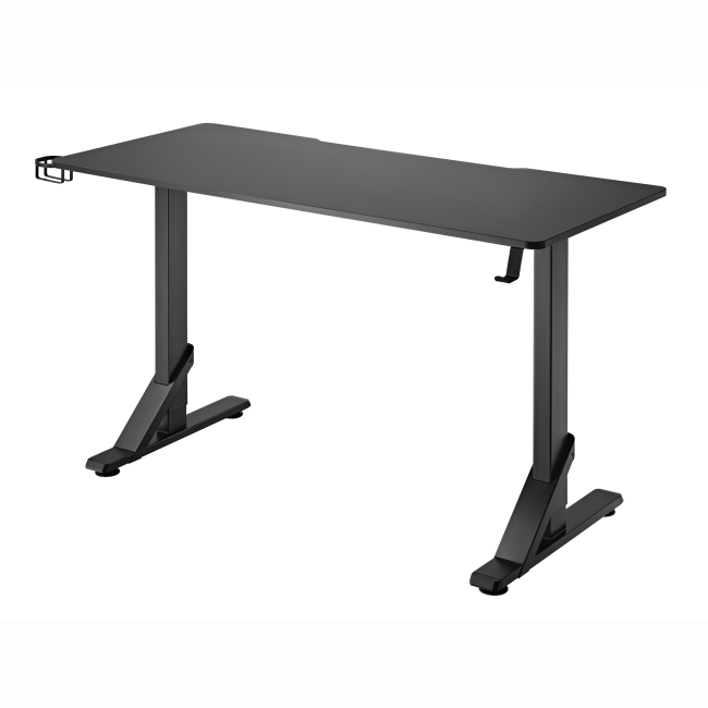 Меблі для геймерів - Комп'ютерний стіл GamePro чорний (GD214)#2