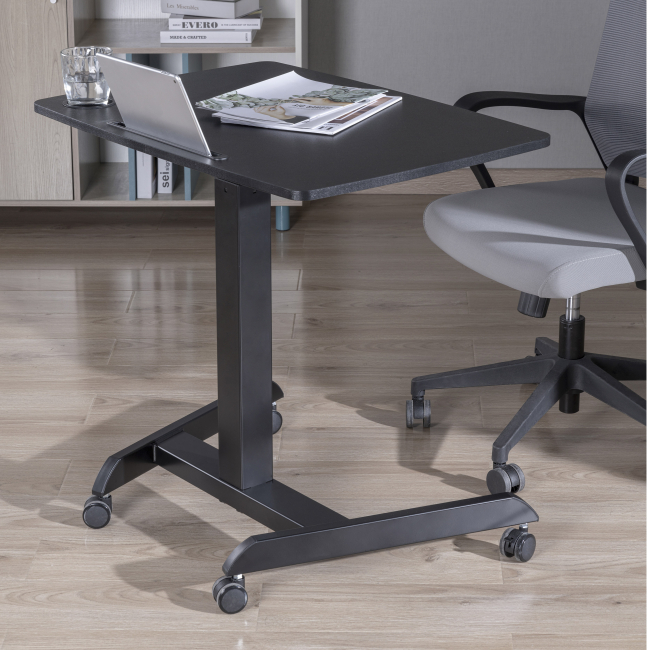 Мебель для геймеров - Мобильная рабочая станция OfficePro Black (ODM380B)#4