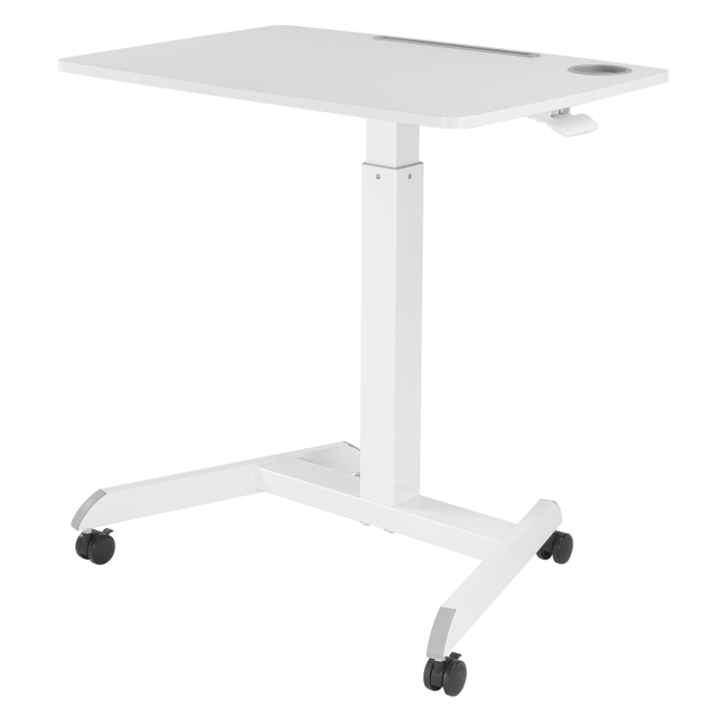 Мебель для геймеров - Мобильная рабочая станция OfficePro White (ODM380W)#2