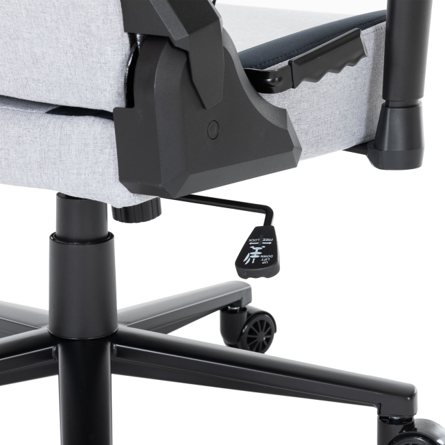 Меблі для геймерів - Ігрове крісло GamePro Linen fabric Light grey (GC715LG)#6