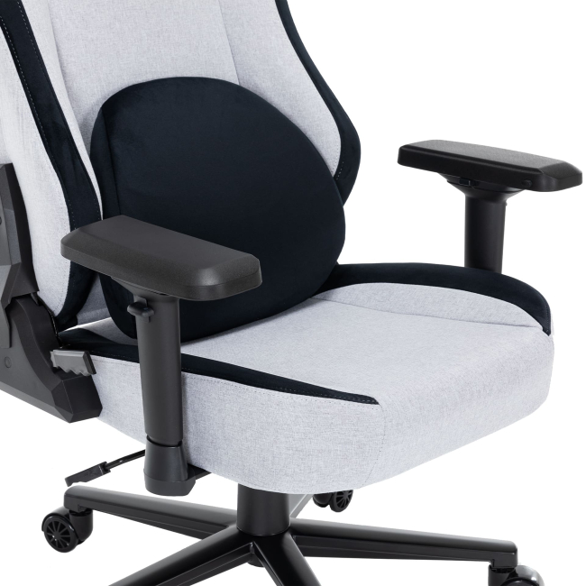 Меблі для геймерів - Ігрове крісло GamePro Linen fabric Light grey (GC715LG)#7