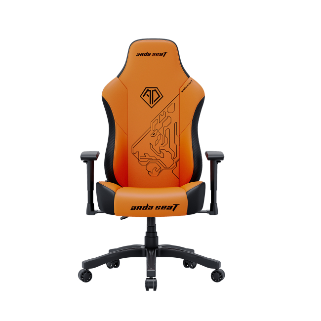 Меблі для геймерів - Крісло Anda seat Phantom 3 Tiger edition Orange PVC Size L (AD18Y-14-OB-PV/C)#2