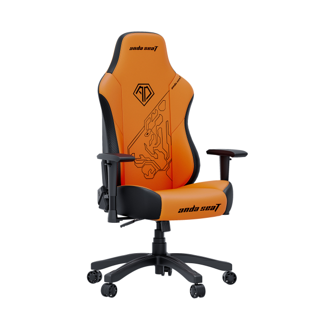 Меблі для геймерів - Крісло Anda seat Phantom 3 Tiger edition Orange PVC Size L (AD18Y-14-OB-PV/C)#5