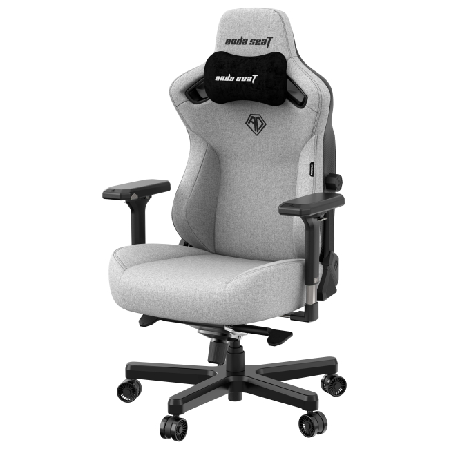 Меблі для геймерів - Крісло Anda seat Kaiser 3 Grey fabric Size L (AD12YDC-L-01-G-PV/F)#2