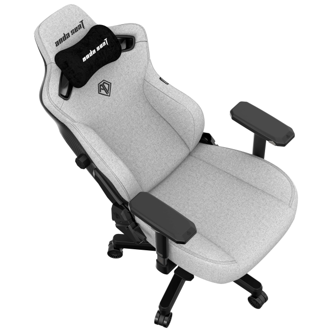 Меблі для геймерів - Крісло Anda seat Kaiser 3 Grey fabric Size L (AD12YDC-L-01-G-PV/F)#3