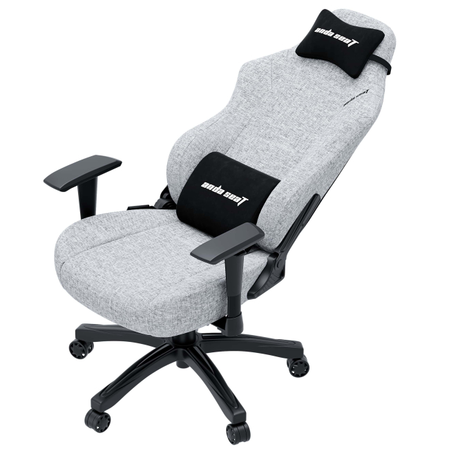 Меблі для геймерів - Крісло Anda seat Luna Size L Grey fabric (AD18-44-G-F)#5