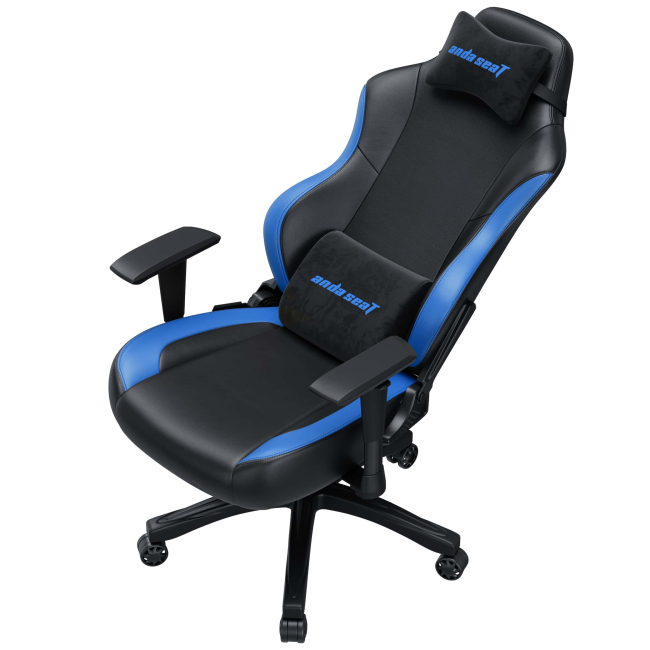 Меблі для геймерів - Крісло Anda seat Luna color Size L Black/​blue ​PVC (AD18-48-BS-PV)#3