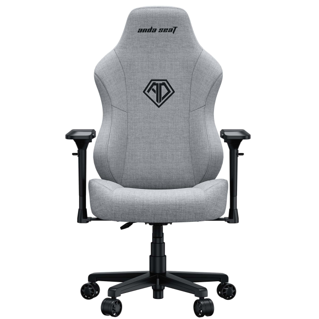 Меблі для геймерів - Крісло Anda seat Phantom 3 Pro Grey Fabric Size L (AD18YC-06-G-F)#3