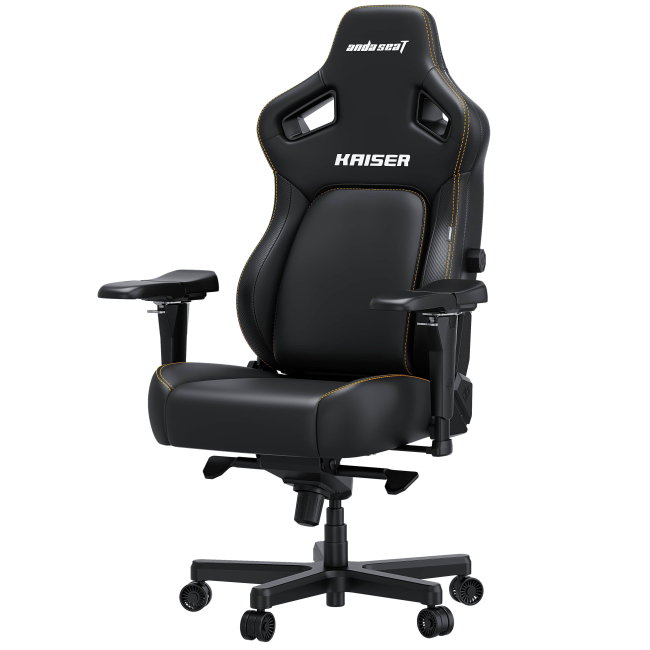Меблі для геймерів - Крісло Anda seat Kaiser 4 Size XL Black Premium PVC (AD12YDDC-XLL-20-B-PV/C)#2