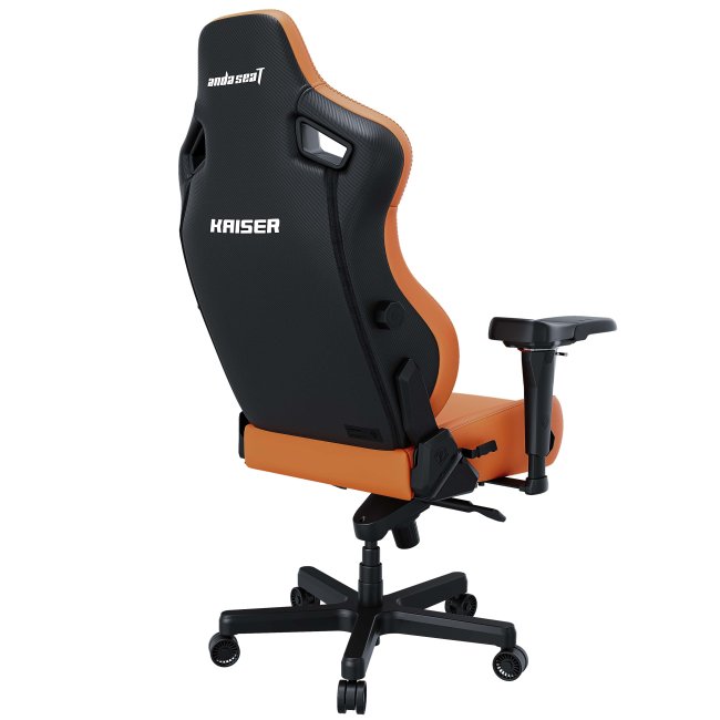 Мебель для геймеров - Кресло Anda seat Kaiser 4 Size XL Orange Premium PVC (AD12YDDC-XLL-20-O-PV/C)#4
