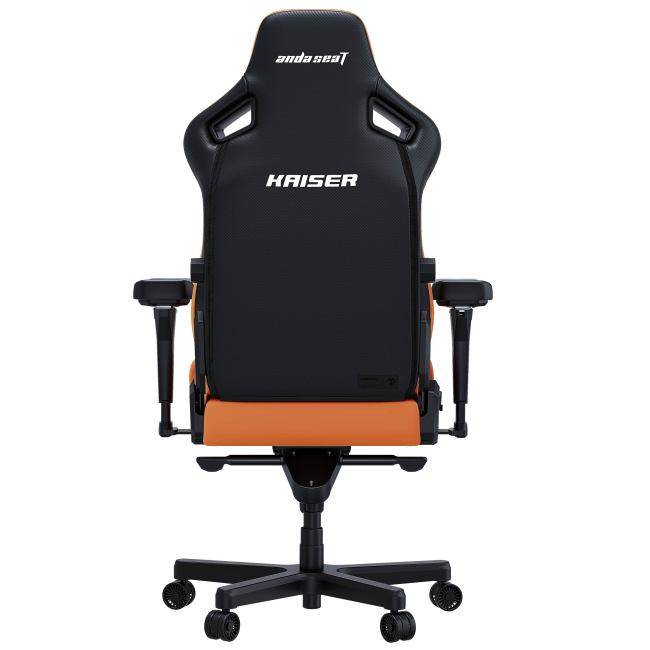 Меблі для геймерів - Крісло Anda seat Kaiser 4 Size XL Orange ​Premium PVC (AD12YDDC-XLL-20-O-PV/C)#5