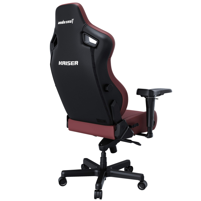 Меблі для геймерів - Крісло Anda seat Kaiser 4 Size XL Maroon Premium PVC (AD12YDDC-XLL-20-A-PV/C)#4