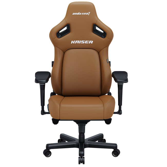 Меблі для геймерів - Крісло Anda seat Kaiser 4 Size XL Brown ​Premium PVC (AD12YDDC-XLL-20-K-PV/C)#2