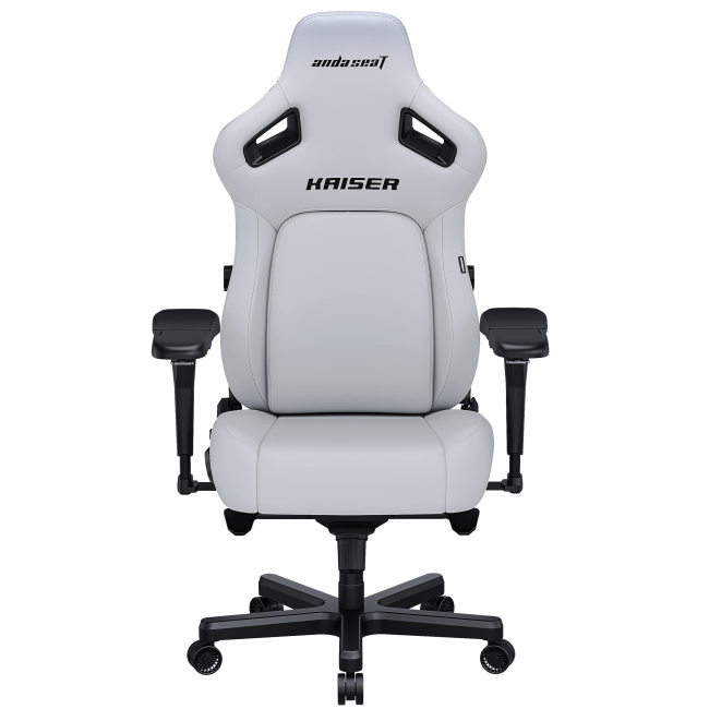Меблі для геймерів - Крісло Anda seat Kaiser 4 Size XL White Premium PVC (AD12YDDC-XLL-20-W-PV/C)#2