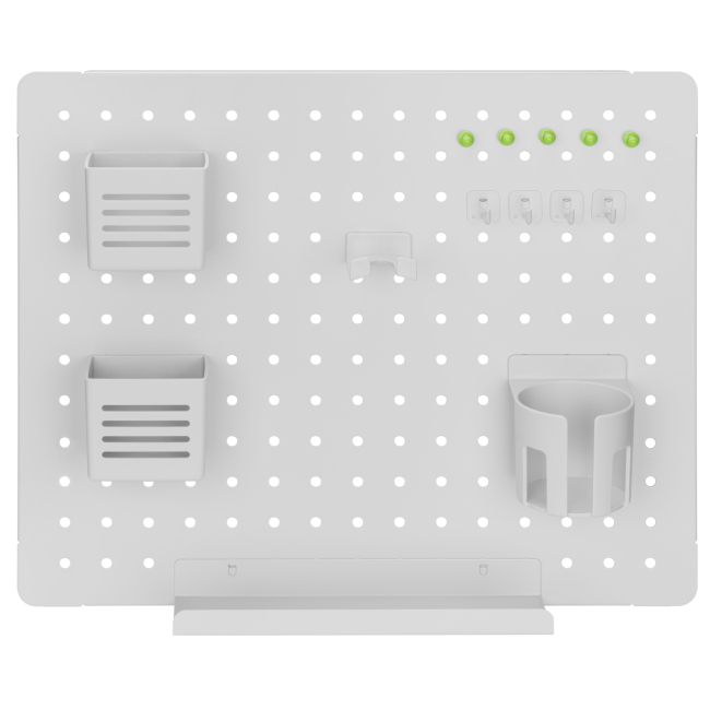 Меблі для геймерів - Настінна дошка-органайзер OfficePro White (WO910W)#2