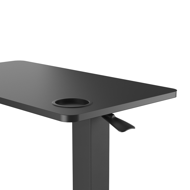 Мебель для геймеров - Cтол OfficePro black с регулировкой высоты (ODM366BK)#5